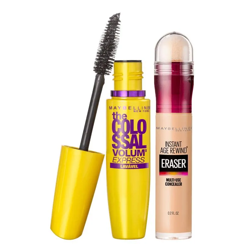 Kit Maybelline The Colossal Eraser Dark Circles 120 Light (2 Produtos)