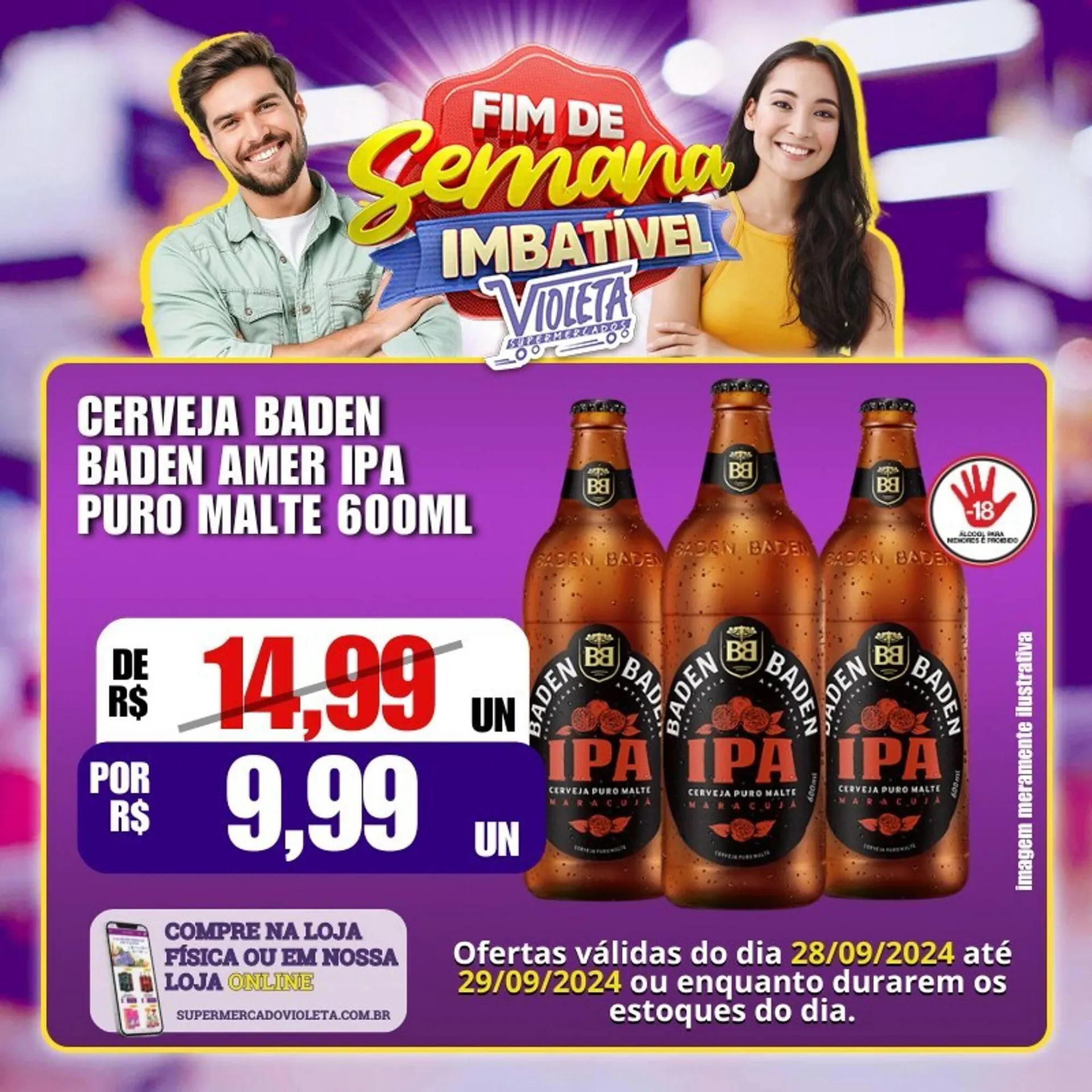 Encarte de Catálogo Violeta Supermercados 28 de setembro até 29 de setembro 2024 - Pagina 4