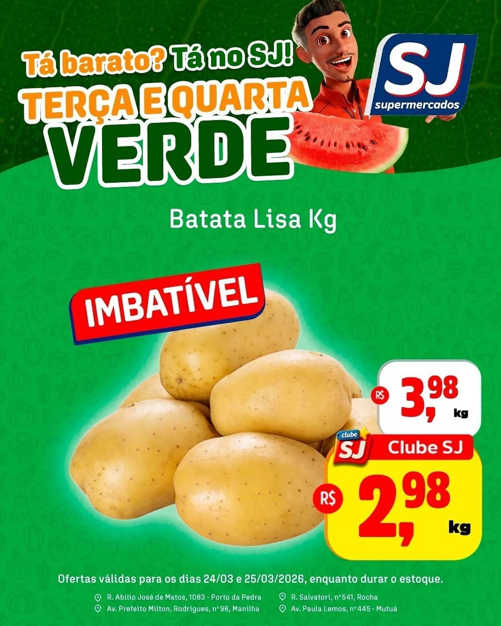 Encarte de Encarte Sj Supermercados 24 de março até 25 de março 2026 - Pagina 3