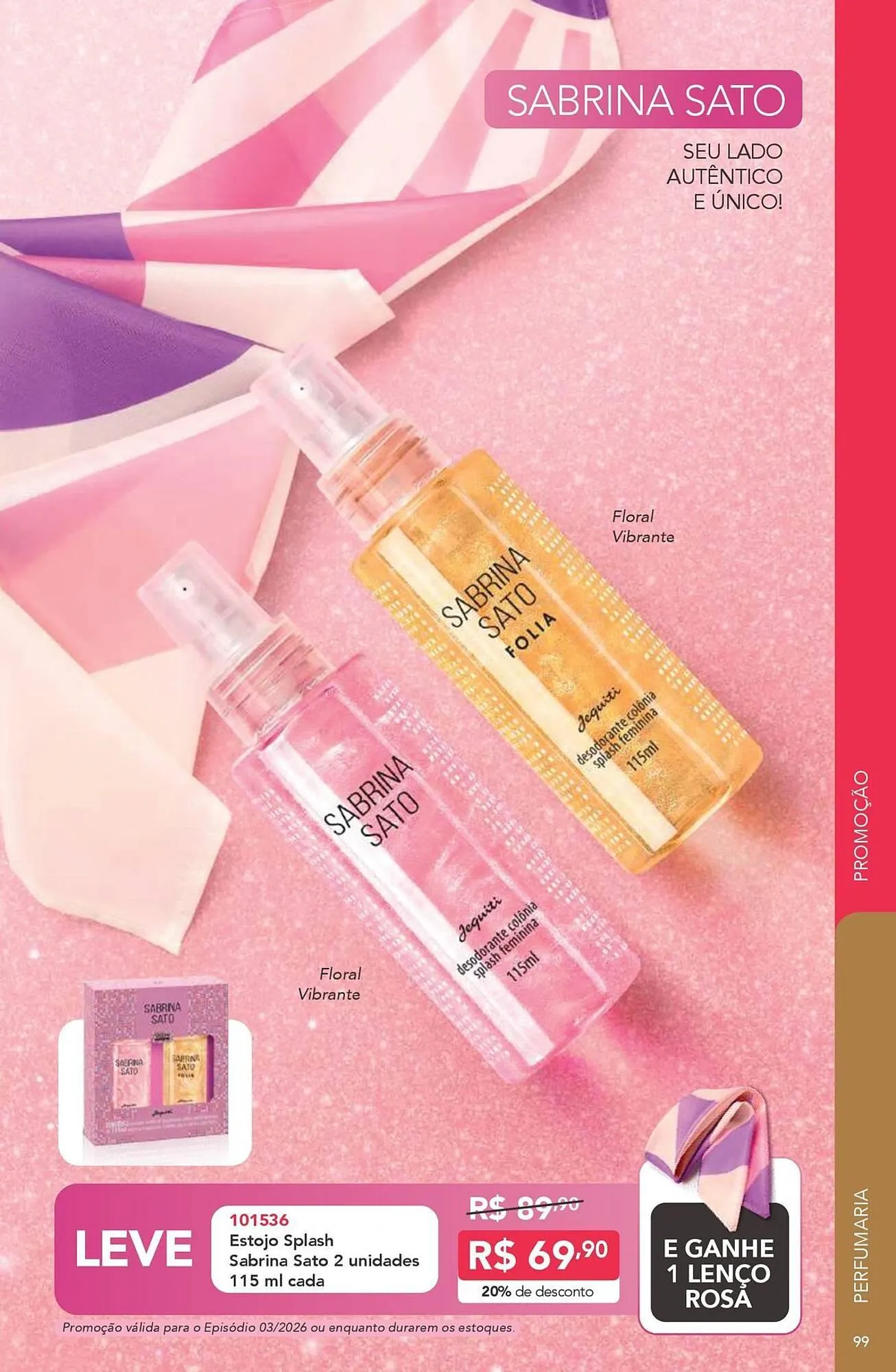 Encarte de Catálogo Jequiti 2 de março até 31 de março 2026 - Pagina 99