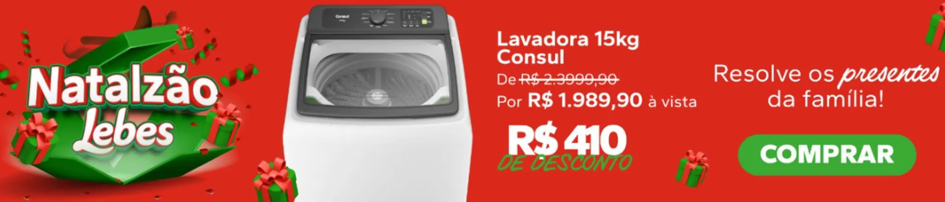 Encarte de Folheto Lojas Lebes 5 de dezembro até 25 de dezembro 2025 - Pagina 4