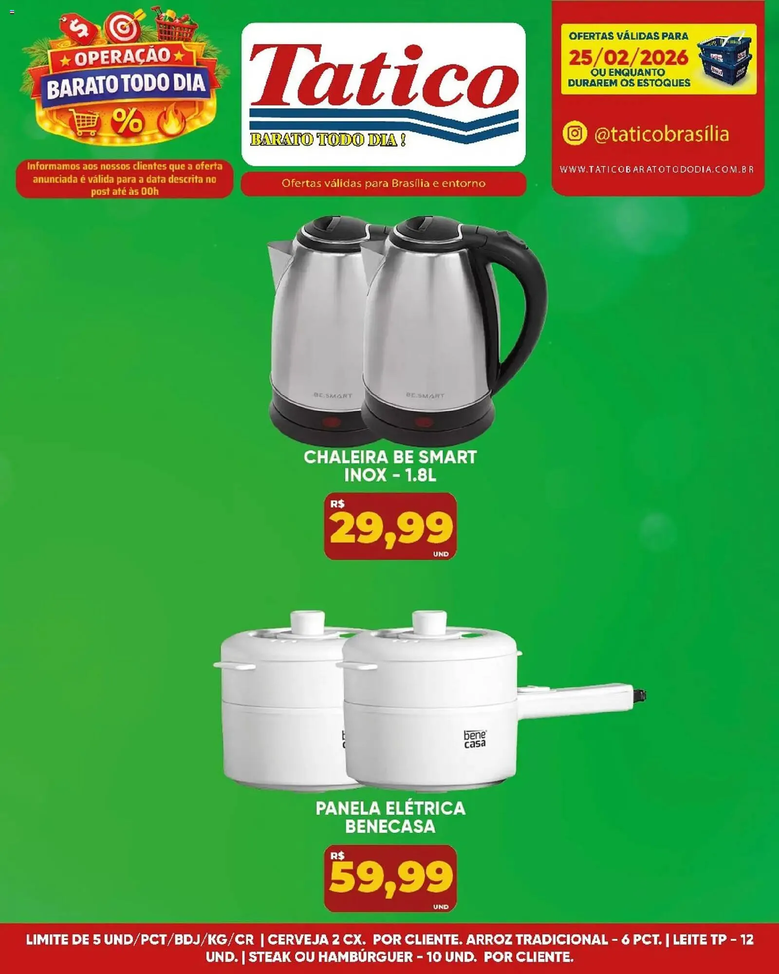 Encarte de Tabloide Tatico 25 de fevereiro até 25 de fevereiro 2026 - Pagina 13