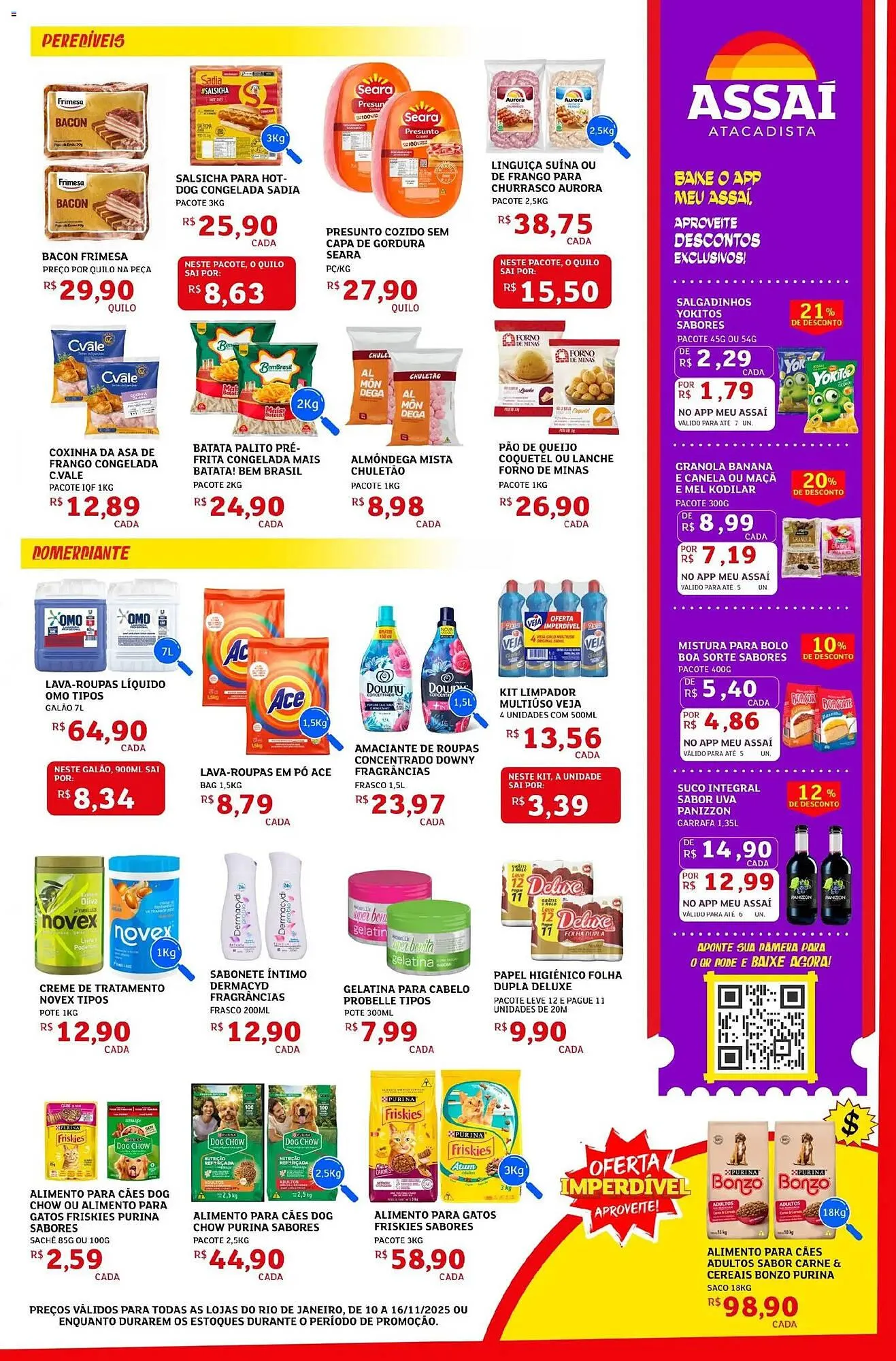 Encarte de Encarte Assaí Atacadista 10 de novembro até 16 de novembro 2025 - Pagina 3