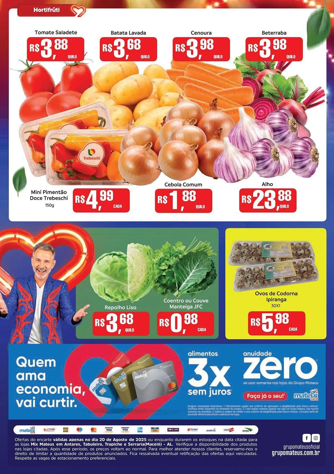 Encarte de Catálogo Supermercados Mateus 20 de agosto até 20 de agosto 2025 - Pagina 2