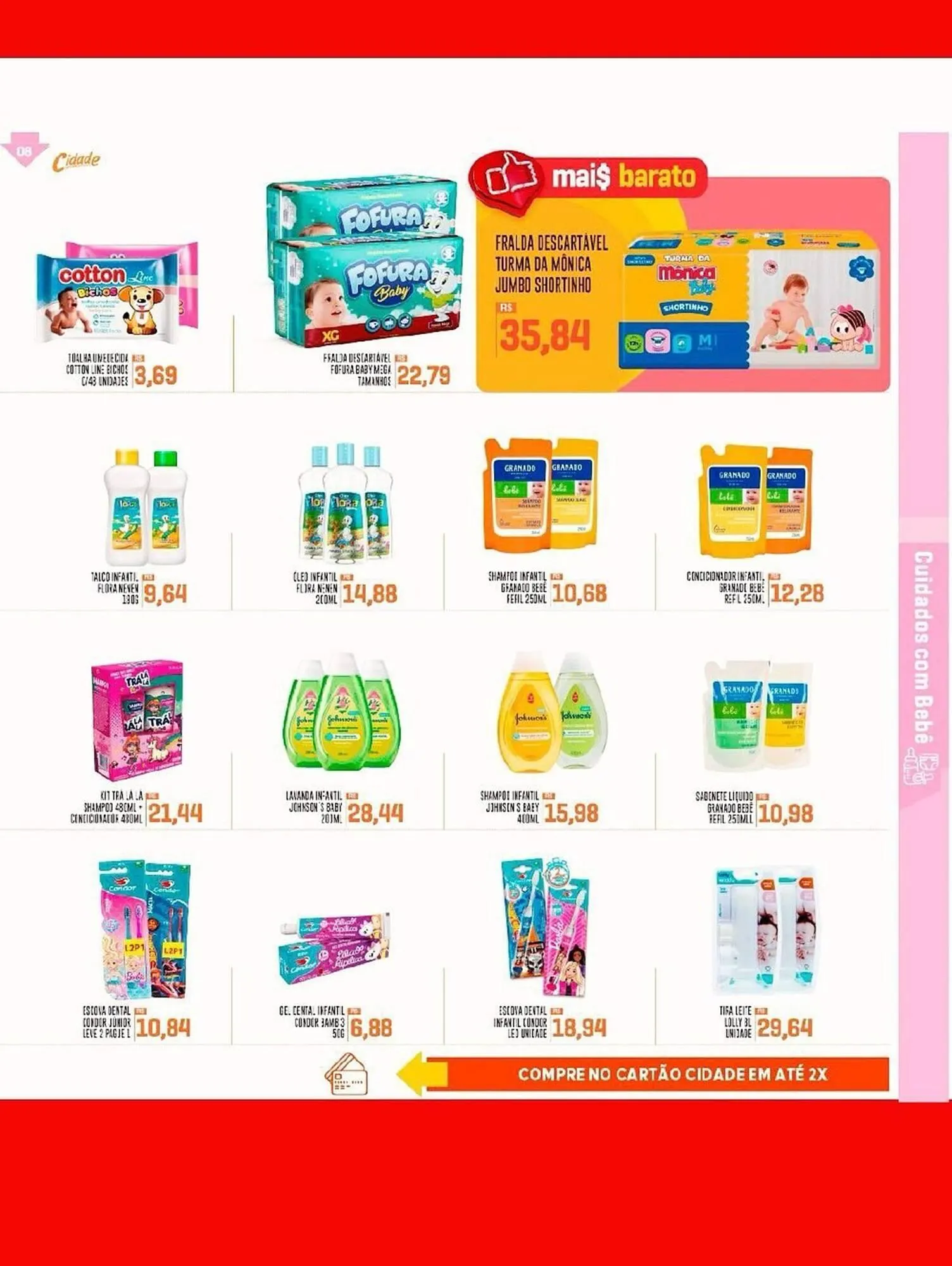 Encarte de Catálogo Cidade Supermercados 30 de junho até 6 de julho 2025 - Pagina 1