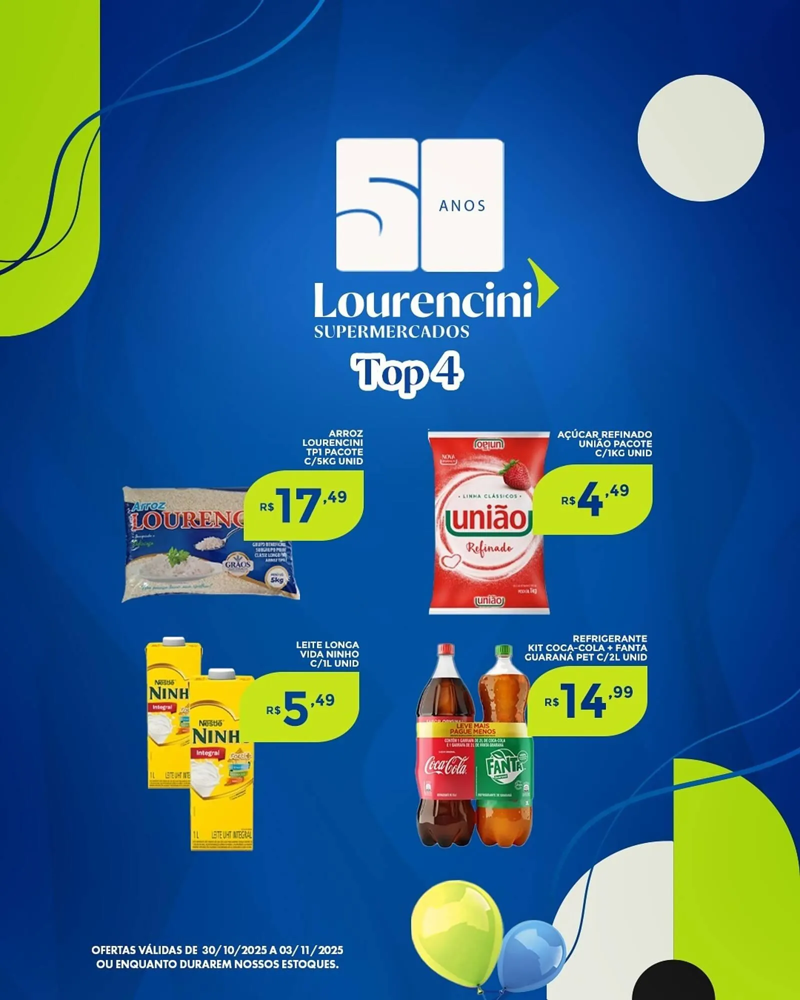 Encarte de Catálogo Lourencini Supermercados 31 de outubro até 3 de novembro 2025 - Pagina 2