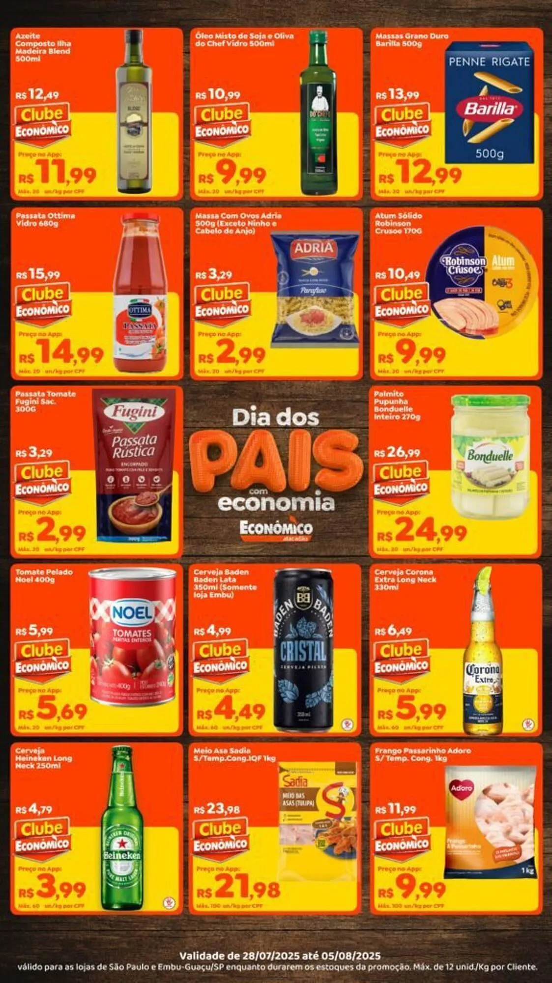 Encarte de Catálogo Econômico Atacadão 28 de julho até 5 de agosto 2025 - Pagina 2