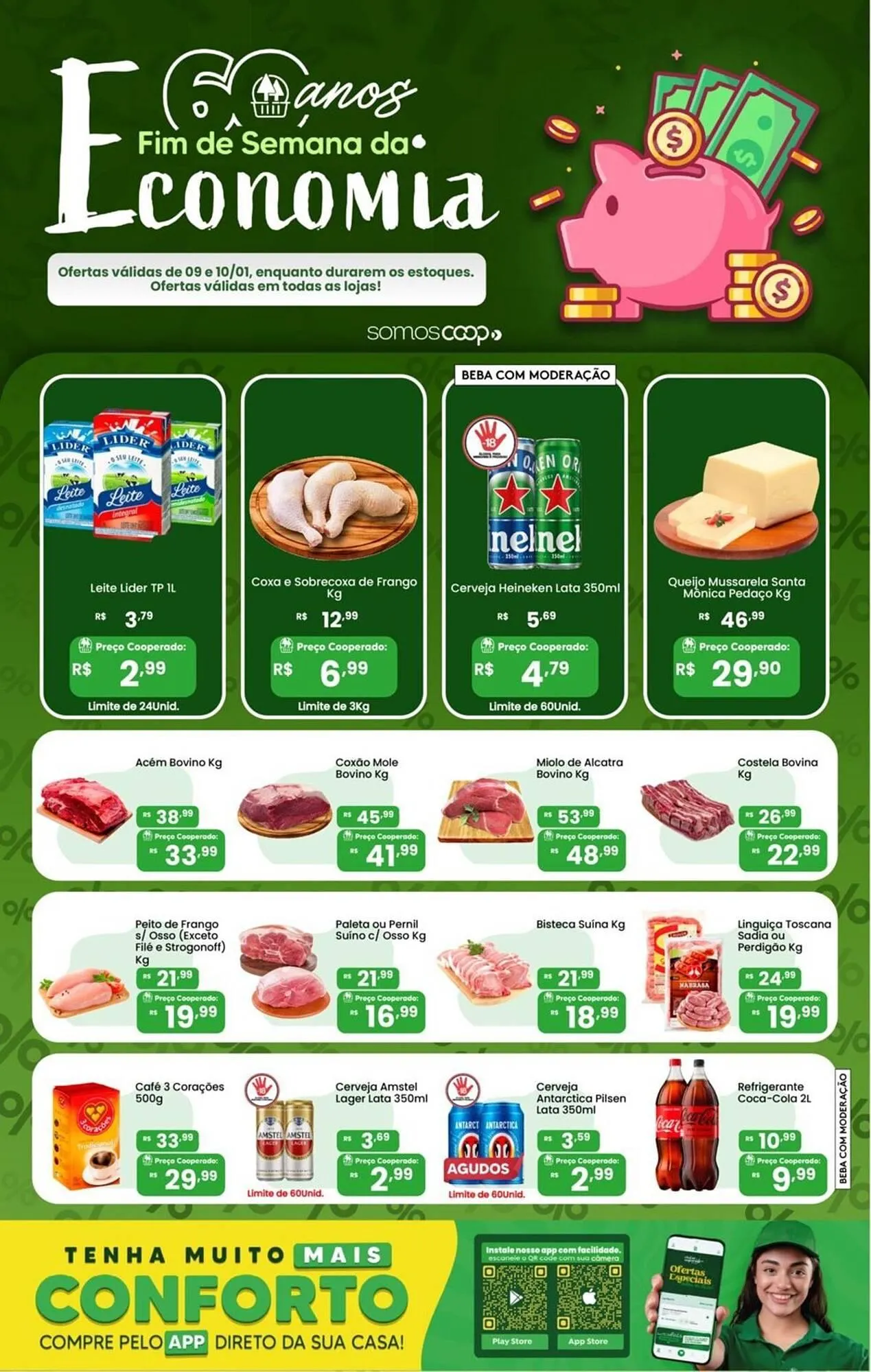 Encarte de Tabloide Coocerqui 9 de janeiro até 10 de janeiro 2026 - Pagina 1