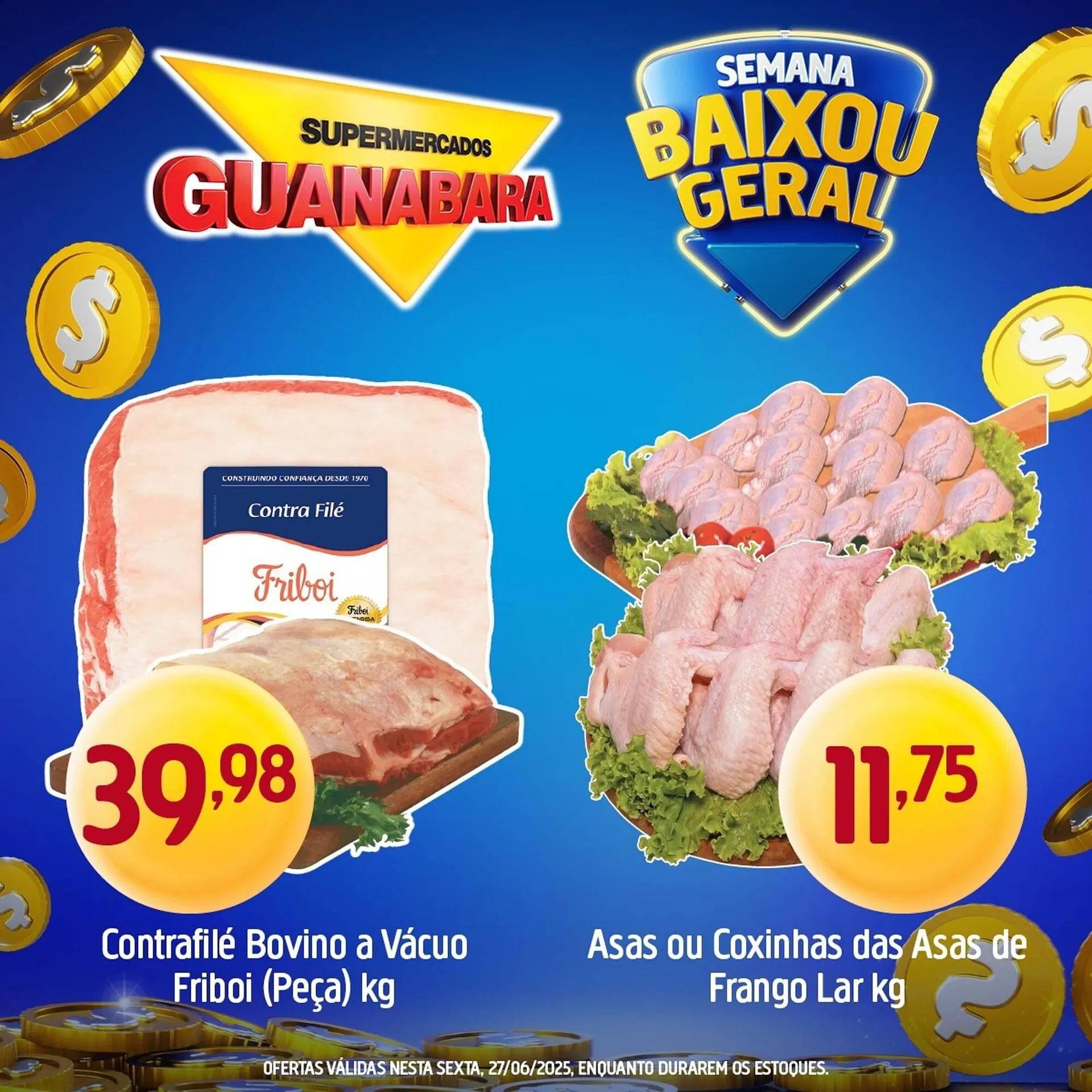 Encarte de Catálogo Supermercados Guanabara 27 de junho até 27 de junho 2025 - Pagina 1