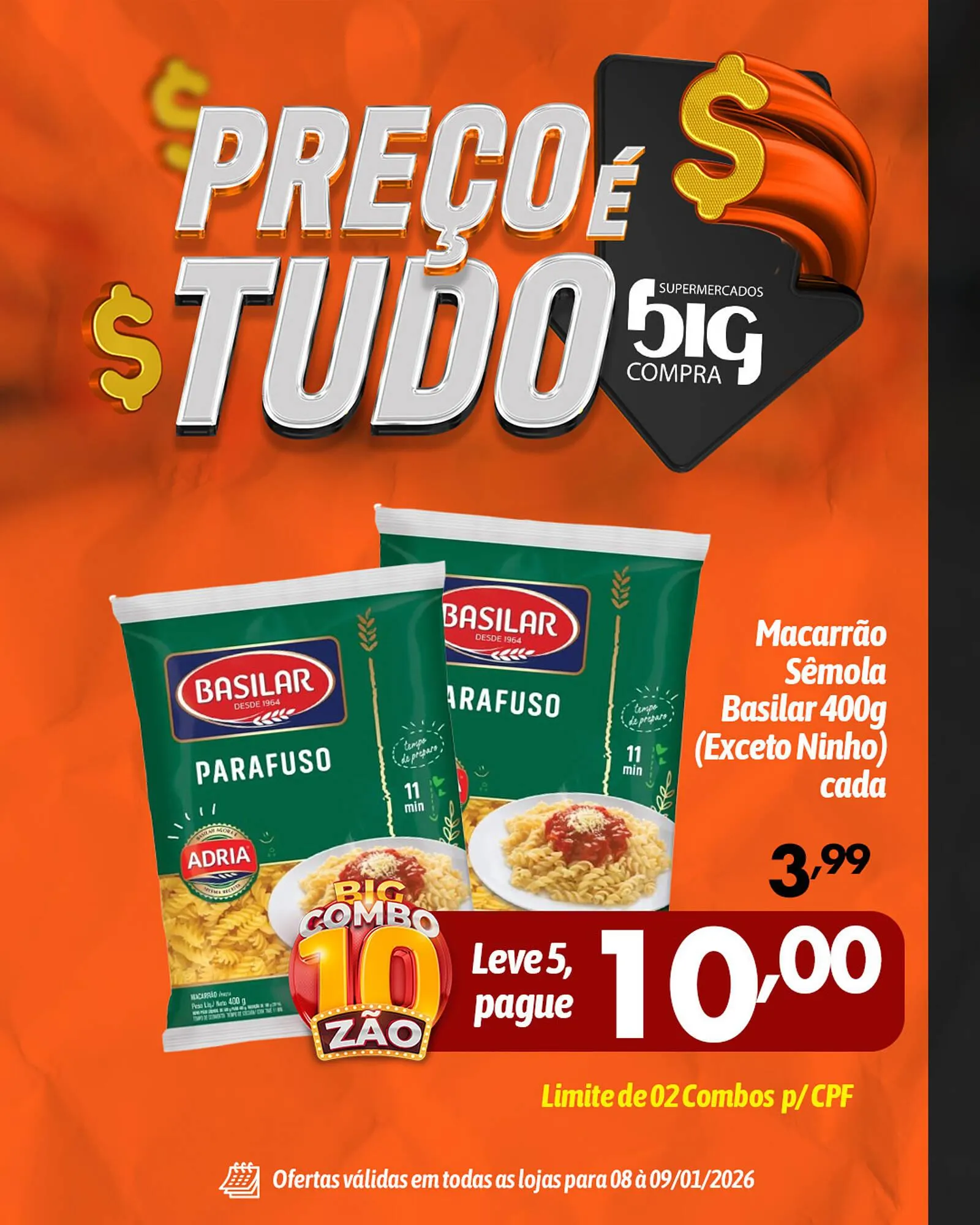 Encarte de Catálogo Supermercados Big Compra 8 de janeiro até 9 de janeiro 2026 - Pagina 4