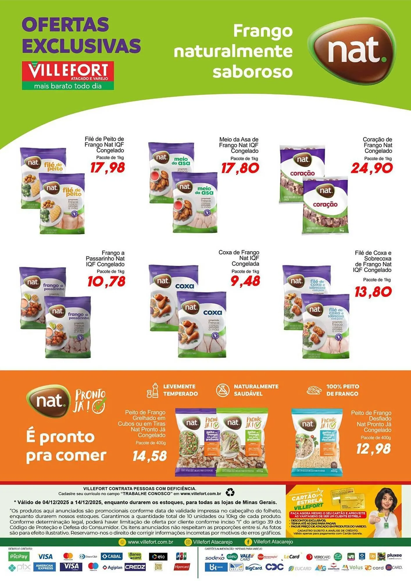 Encarte de Catálogo Villefort Atacadista 4 de dezembro até 7 de dezembro 2025 - Pagina 1