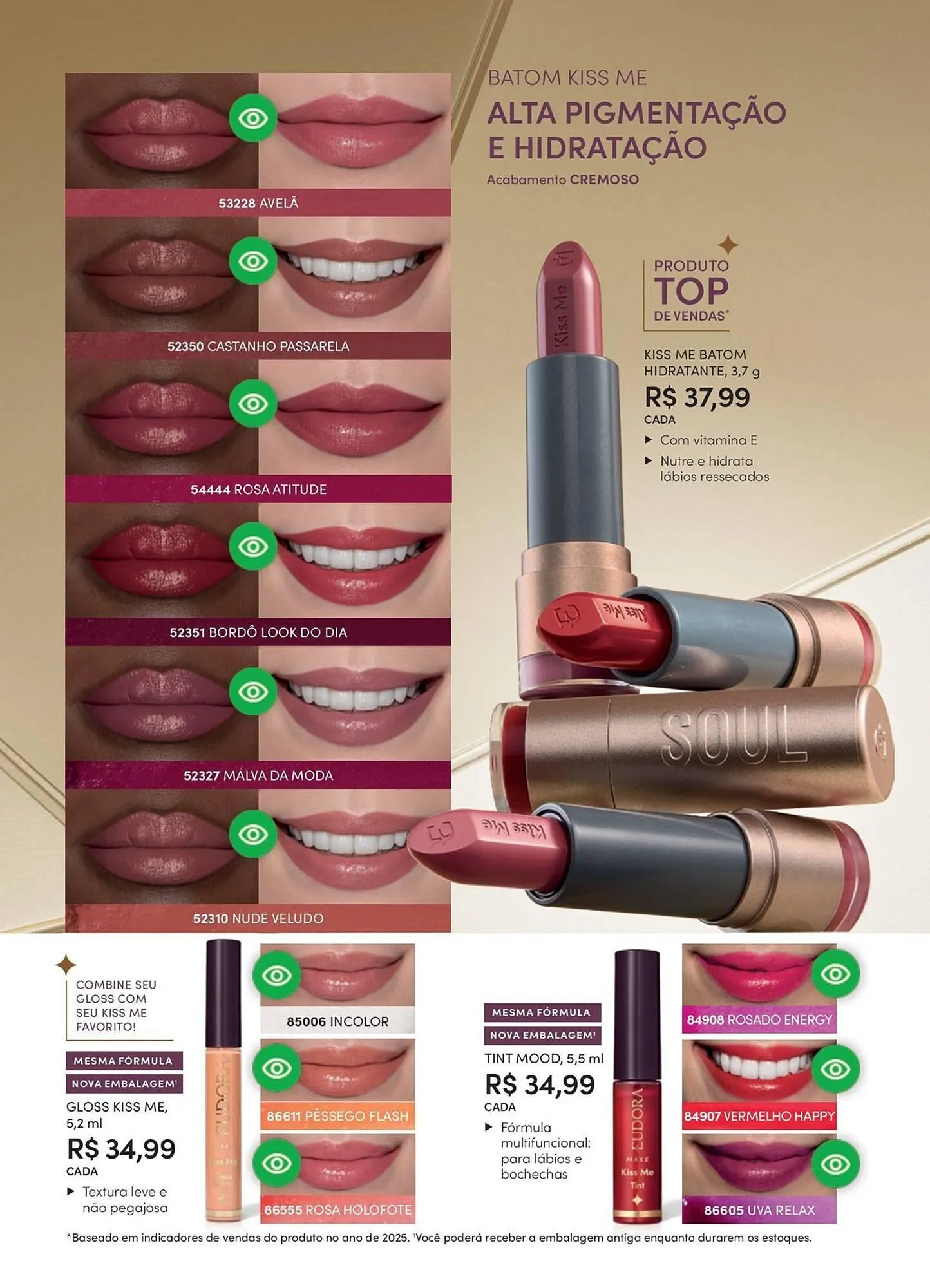 Encarte de Catálogo Eudora 24 de fevereiro até 31 de março 2026 - Pagina 50