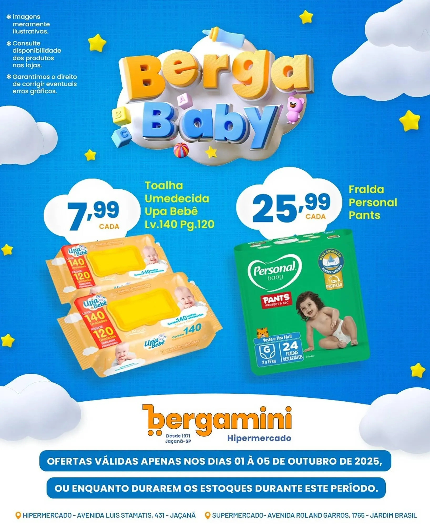 Encarte de Catálogo Supermercado Bergamini 1 de outubro até 5 de outubro 2025 - Pagina 2