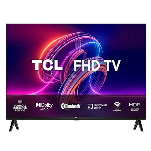 Smart TV 40" Full HD LED TCL 40S5400A Android - Wi-Fi Bluetooth Google Assistente 2 HDMI 1 USB