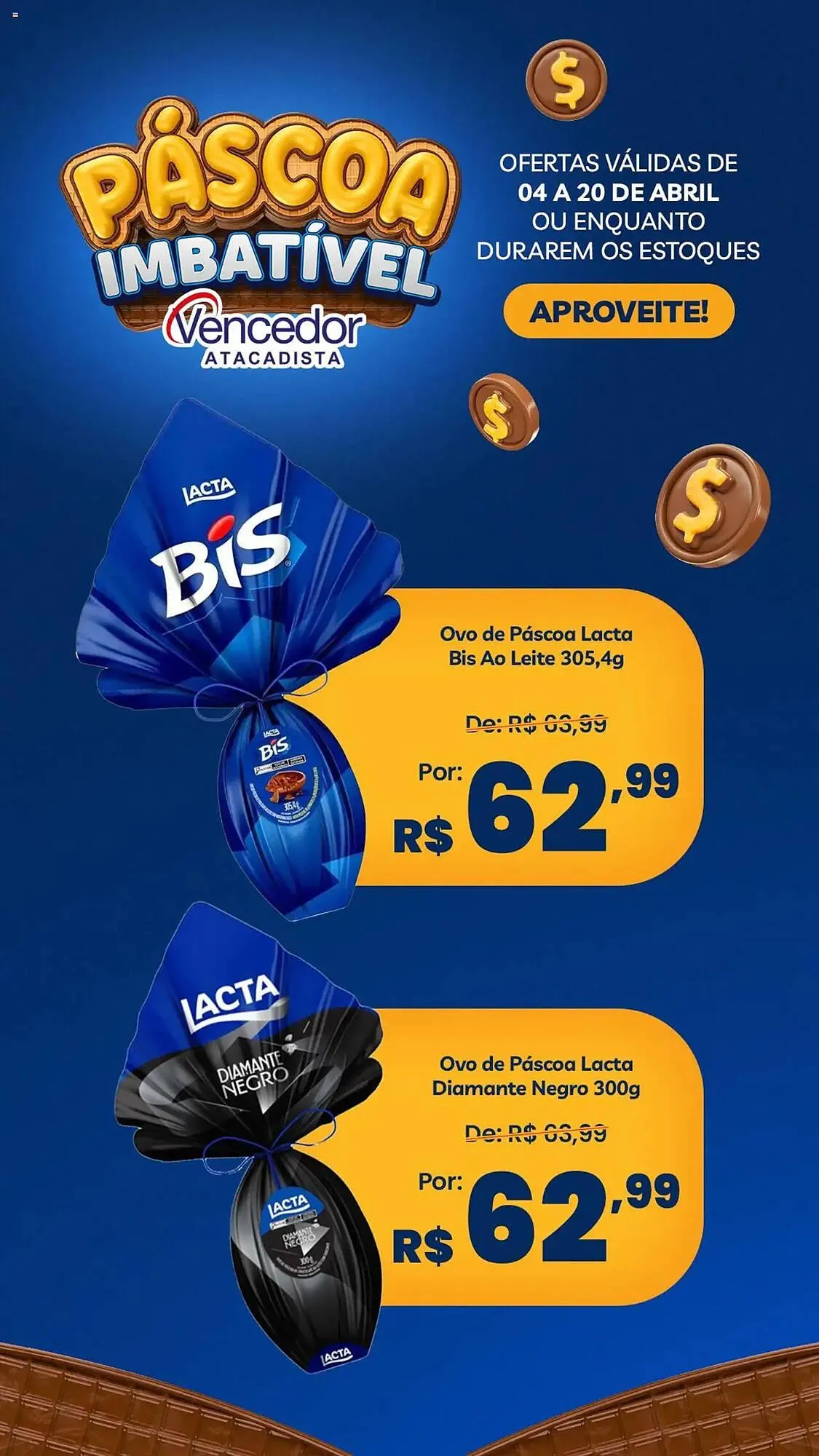 Encarte de Catálogo Vencedor Atacadista 4 de abril até 20 de abril 2025 - Pagina 1