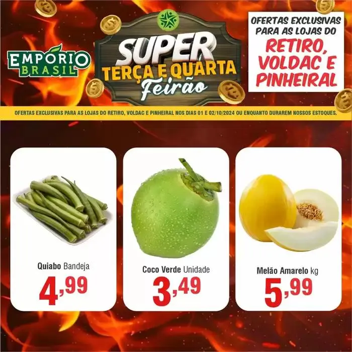 Encarte de Super Terça E Quarta Feirão 1 de outubro até 2 de outubro 2024 - Pagina 6