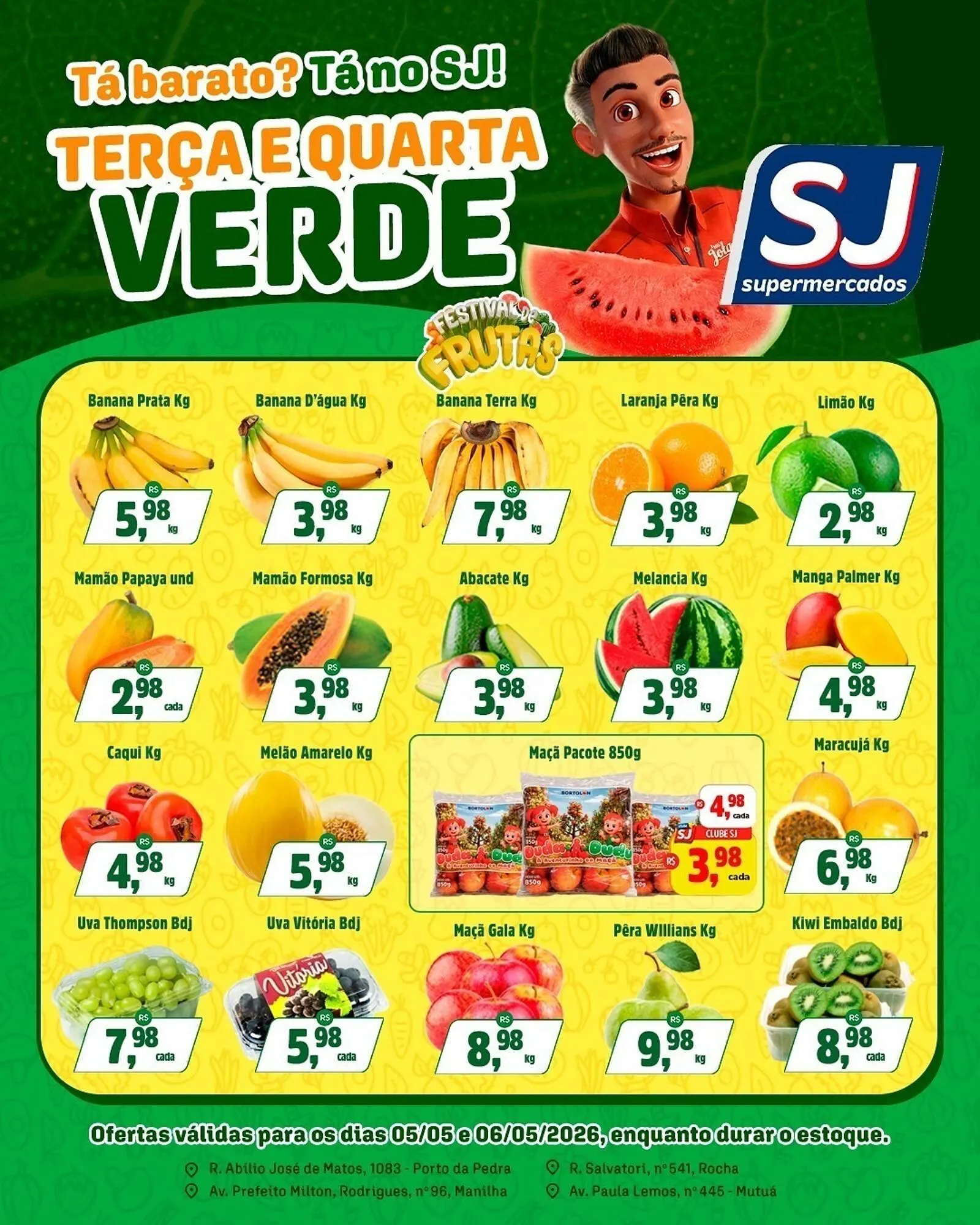 Encarte de Encarte Sj Supermercados 5 de maio até 6 de maio 2026 - Pagina 3