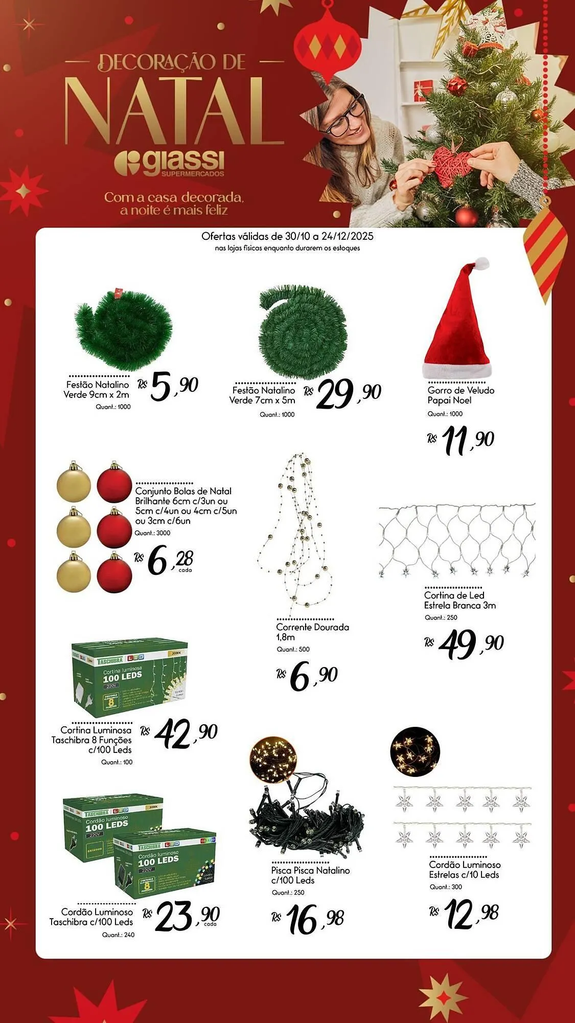 Encarte de Encarte Giassi Supermercados 30 de outubro até 24 de dezembro 2025 - Pagina 2