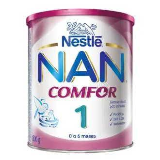 LEITE EM PÓ FÓRMULA INFANTIL NESTLÉ NAN COMFOR 1 800G