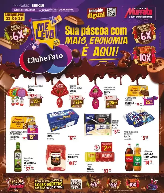 Encarte de Melhores ofertas para todos os clientes 14 de abril até 20 de abril 2025 - Pagina 1