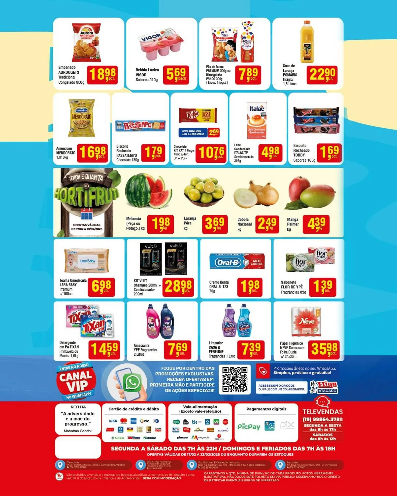 Encarte de Folheto Higa Atacado 17 de fevereiro até 23 de fevereiro 2026 - Pagina 2