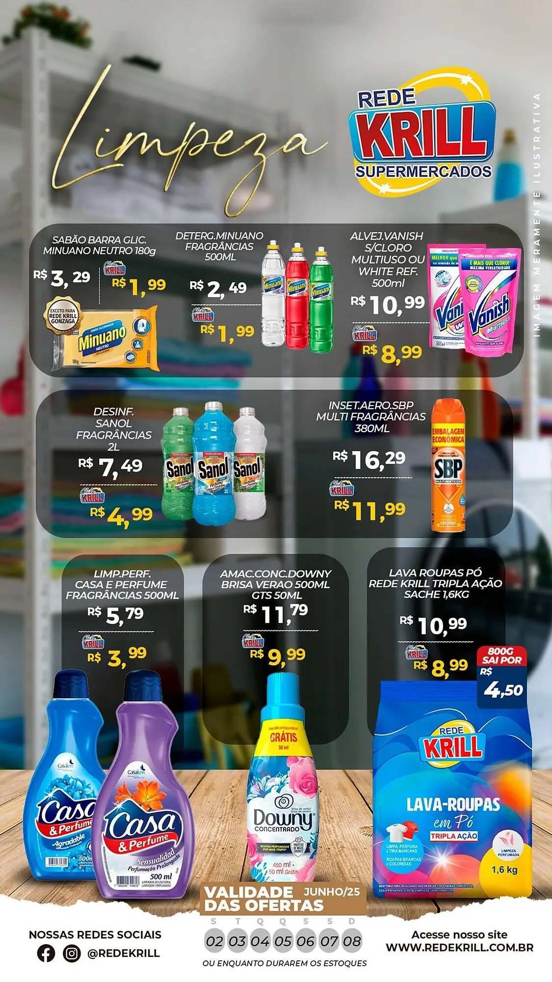 Encarte de Catálogo Rede Krill 3 de junho até 8 de junho 2025 - Pagina 4
