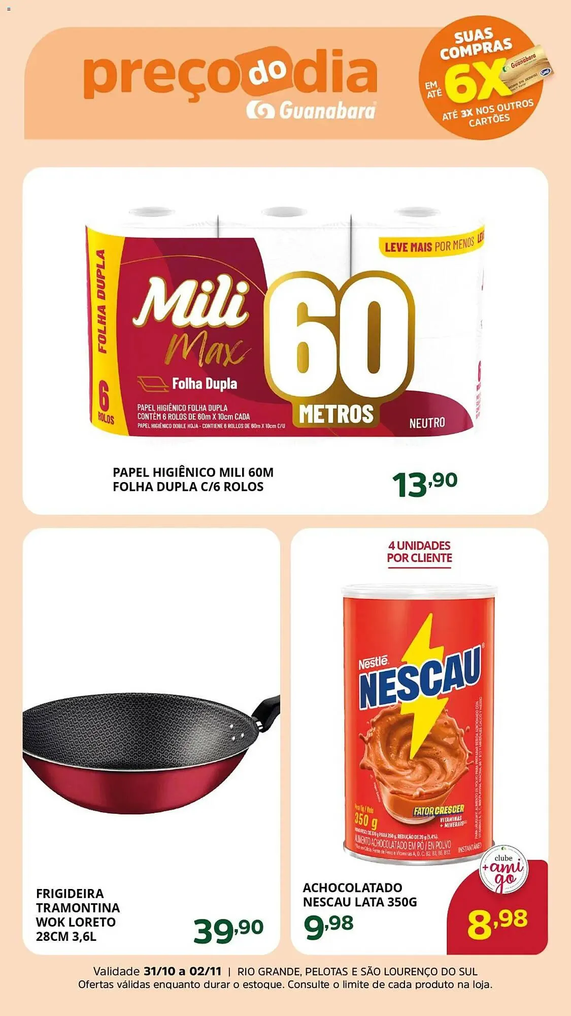 Encarte de Encarte Supermercados Guanabara 31 de outubro até 2 de novembro 2025 - Pagina 4