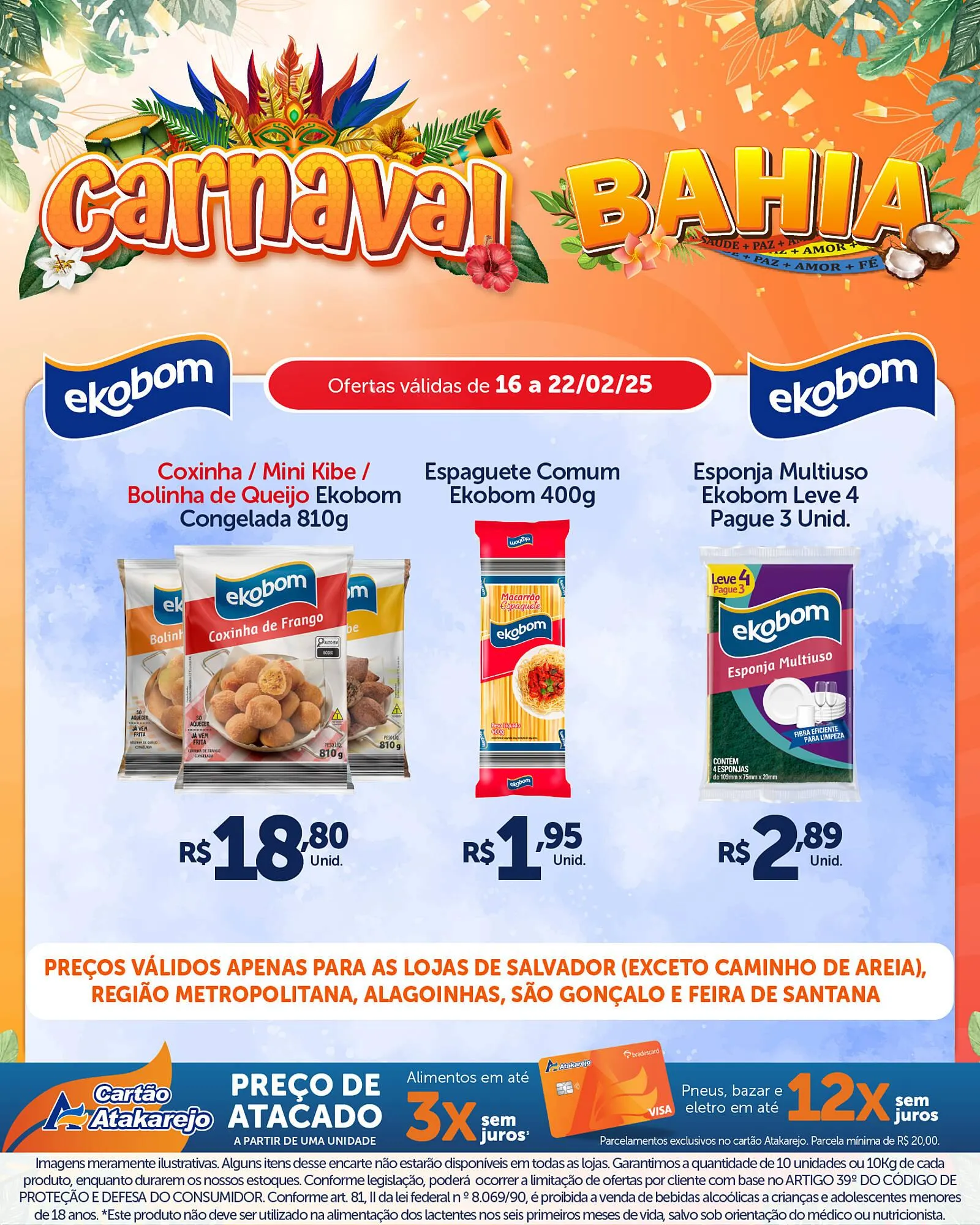 Encarte de Catálogo Atakarejo 16 de fevereiro até 22 de fevereiro 2025 - Pagina 2