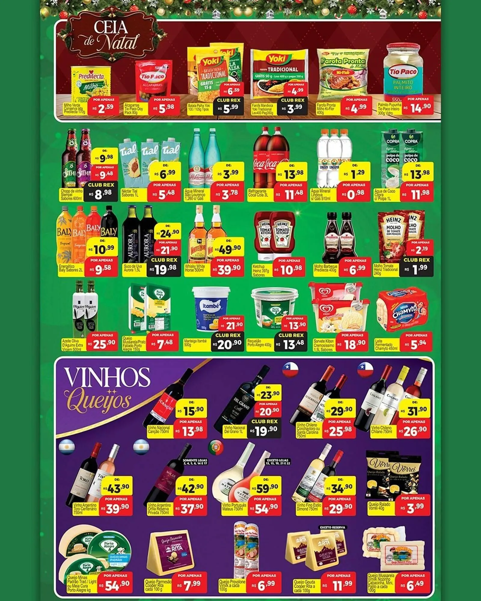 Encarte de Catálogo Supermercados Rex 19 de dezembro até 24 de dezembro 2025 - Pagina 2