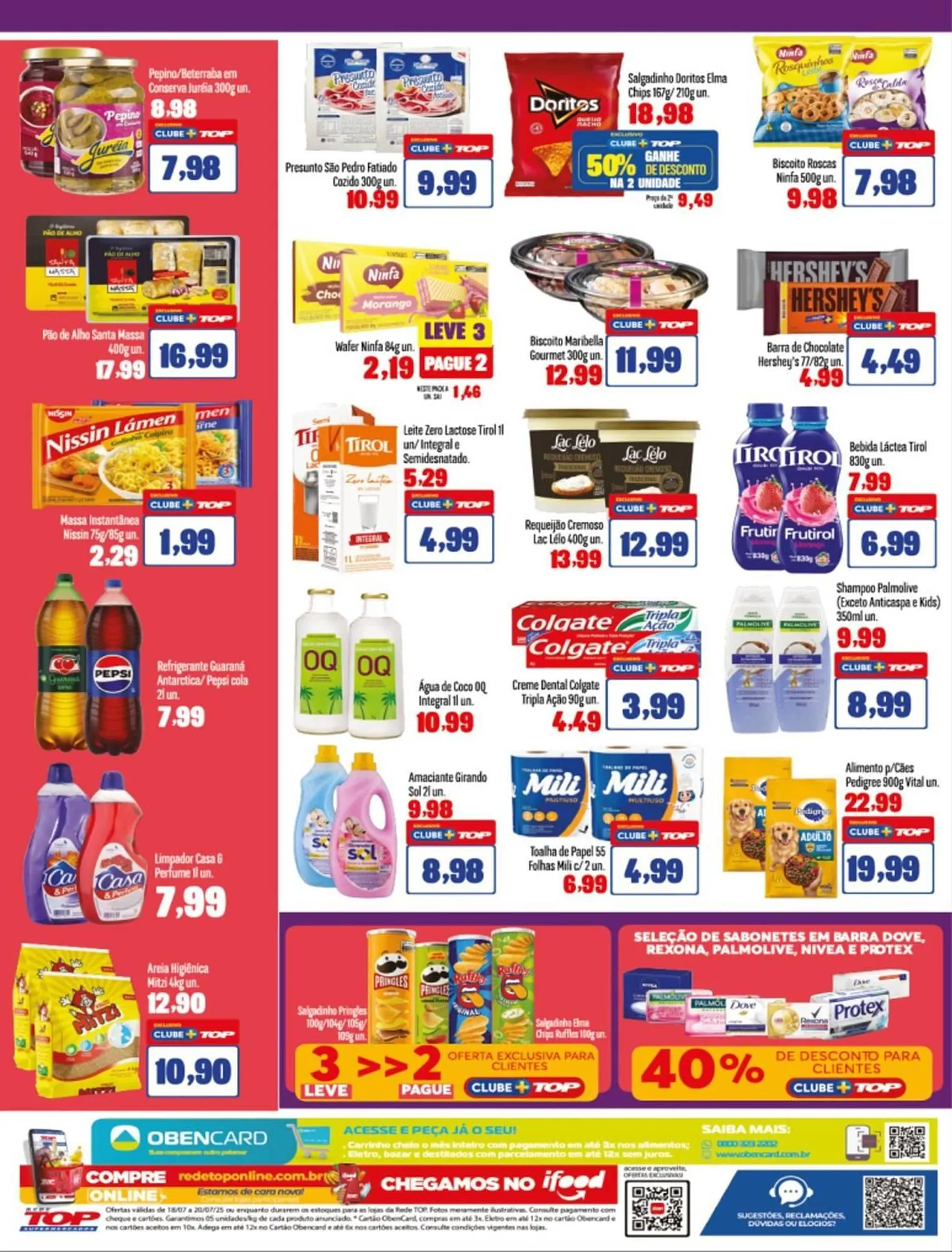 Encarte de Catálogo Rede Top 18 de julho até 20 de julho 2025 - Pagina 2