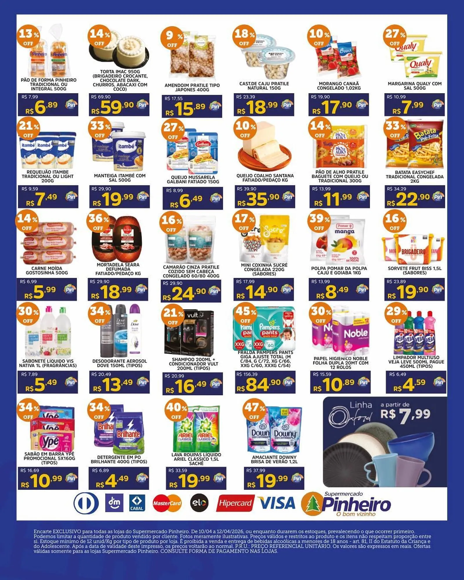 Encarte de Encarte Pinheiro Supermercado 10 de abril até 12 de abril 2026 - Pagina 5
