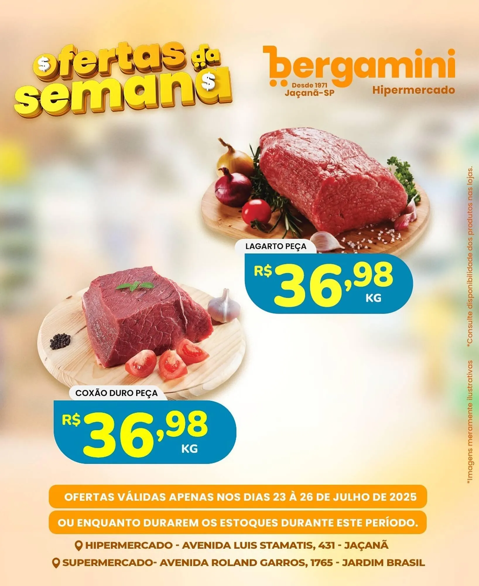 Encarte de Catálogo Supermercado Bergamini 23 de julho até 26 de julho 2025 - Pagina 2