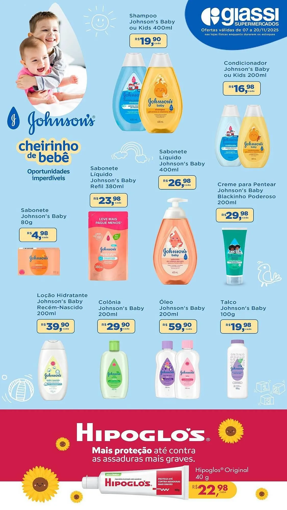 Encarte de Encarte Giassi Supermercados 7 de novembro até 20 de novembro 2025 - Pagina 1