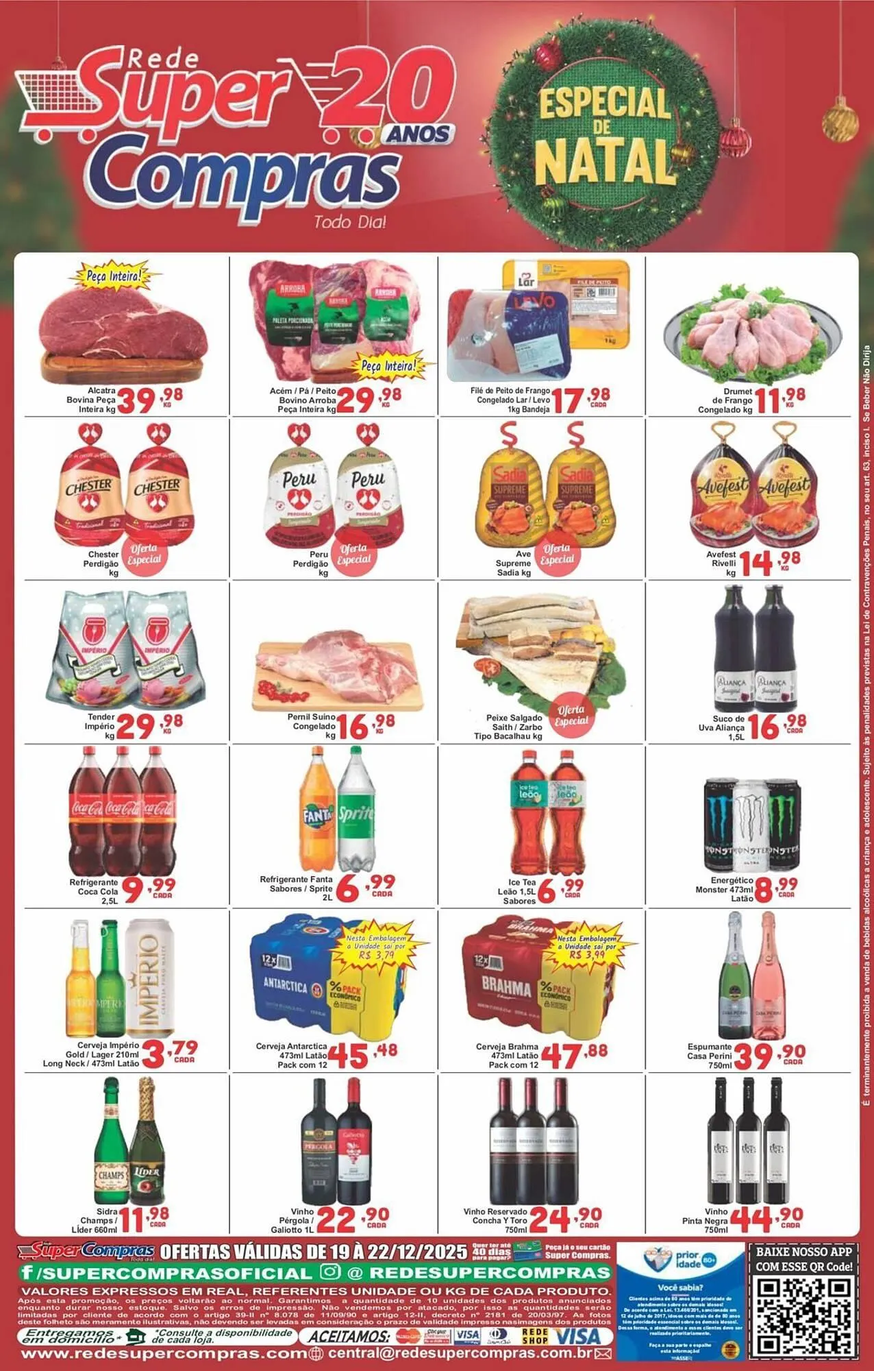 Encarte de Encarte Rede Super Compras 19 de dezembro até 22 de dezembro 2025 - Pagina 2