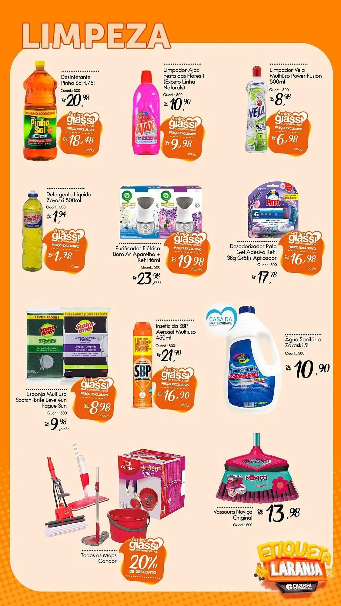 Encarte de Encarte Giassi Supermercados 10 de abril até 23 de abril 2026 - Pagina 24