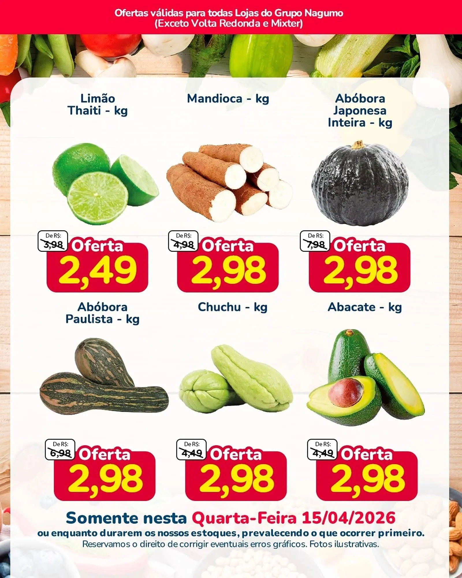 Encarte de Folheto Nagumo 15 de abril até 15 de abril 2026 - Pagina 2