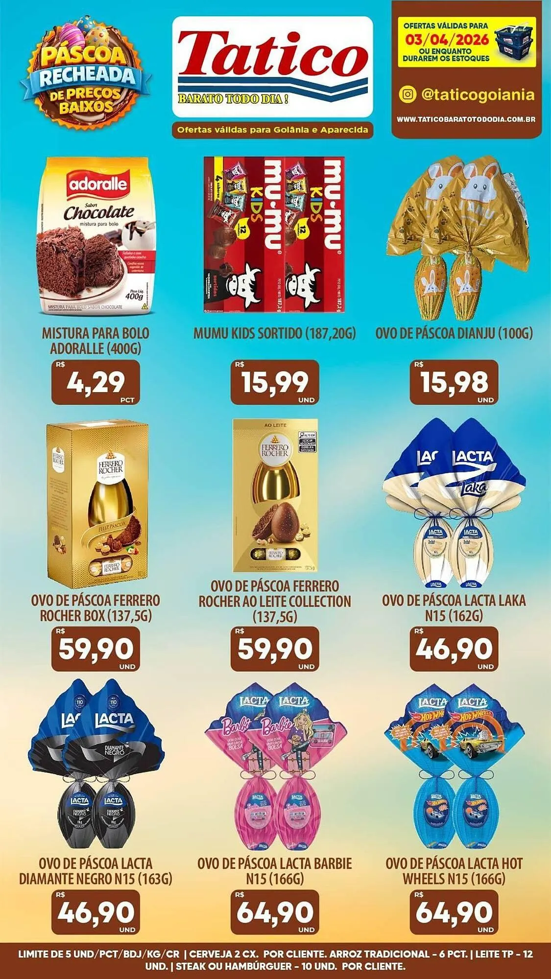 Encarte de Tabloide Tatico 3 de abril até 3 de abril 2026 - Pagina 9