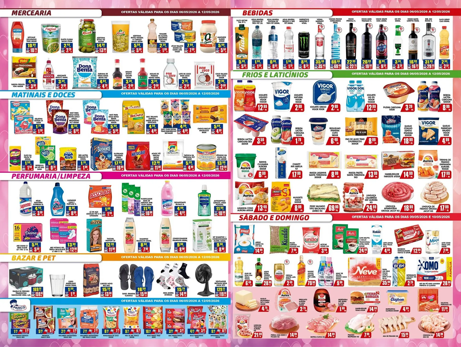 Encarte de Folheto Higa's Supermercado 6 de maio até 12 de maio 2026 - Pagina 2