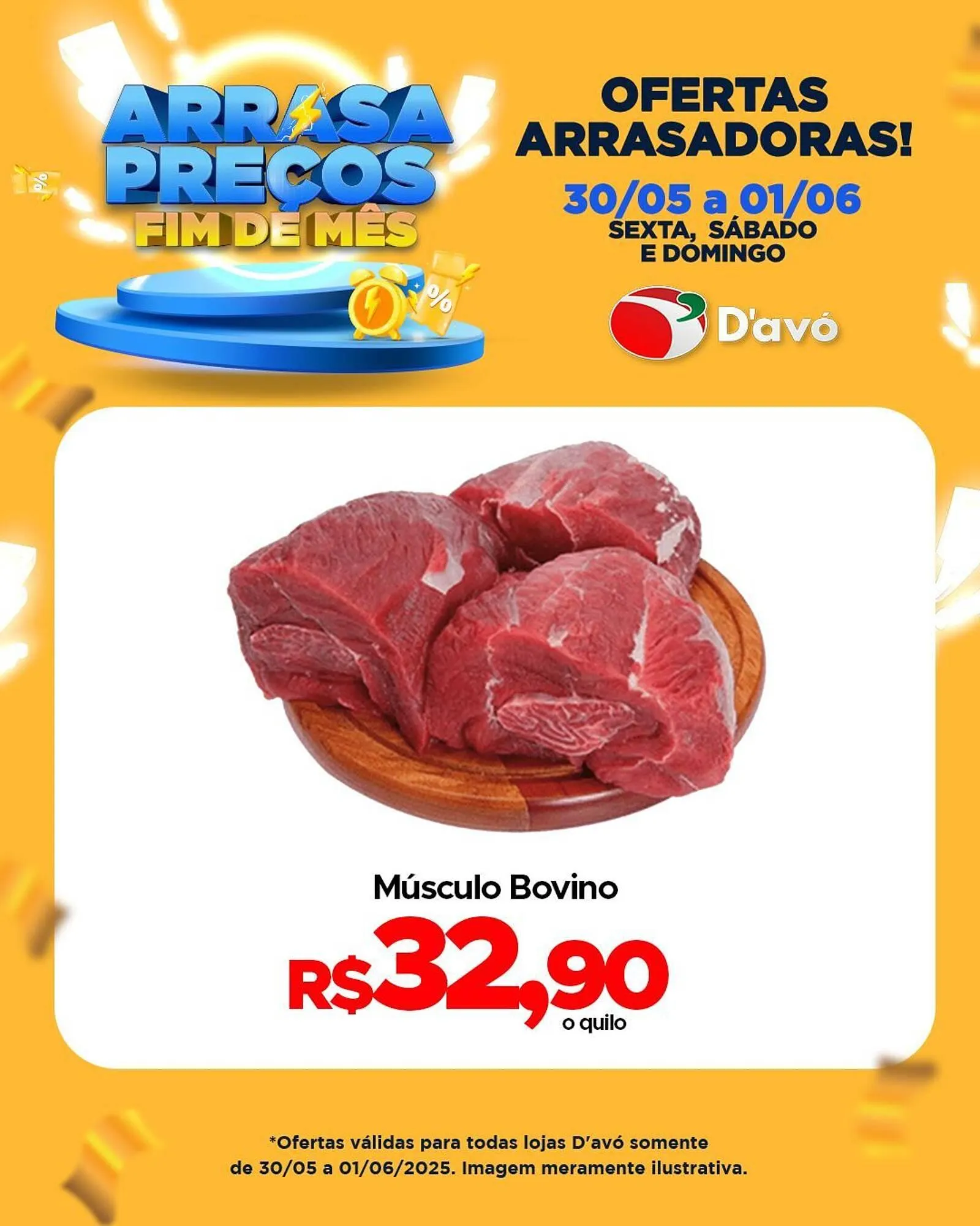 Encarte de Catálogo D'avó Supermercado 30 de maio até 6 de junho 2025 - Pagina 1