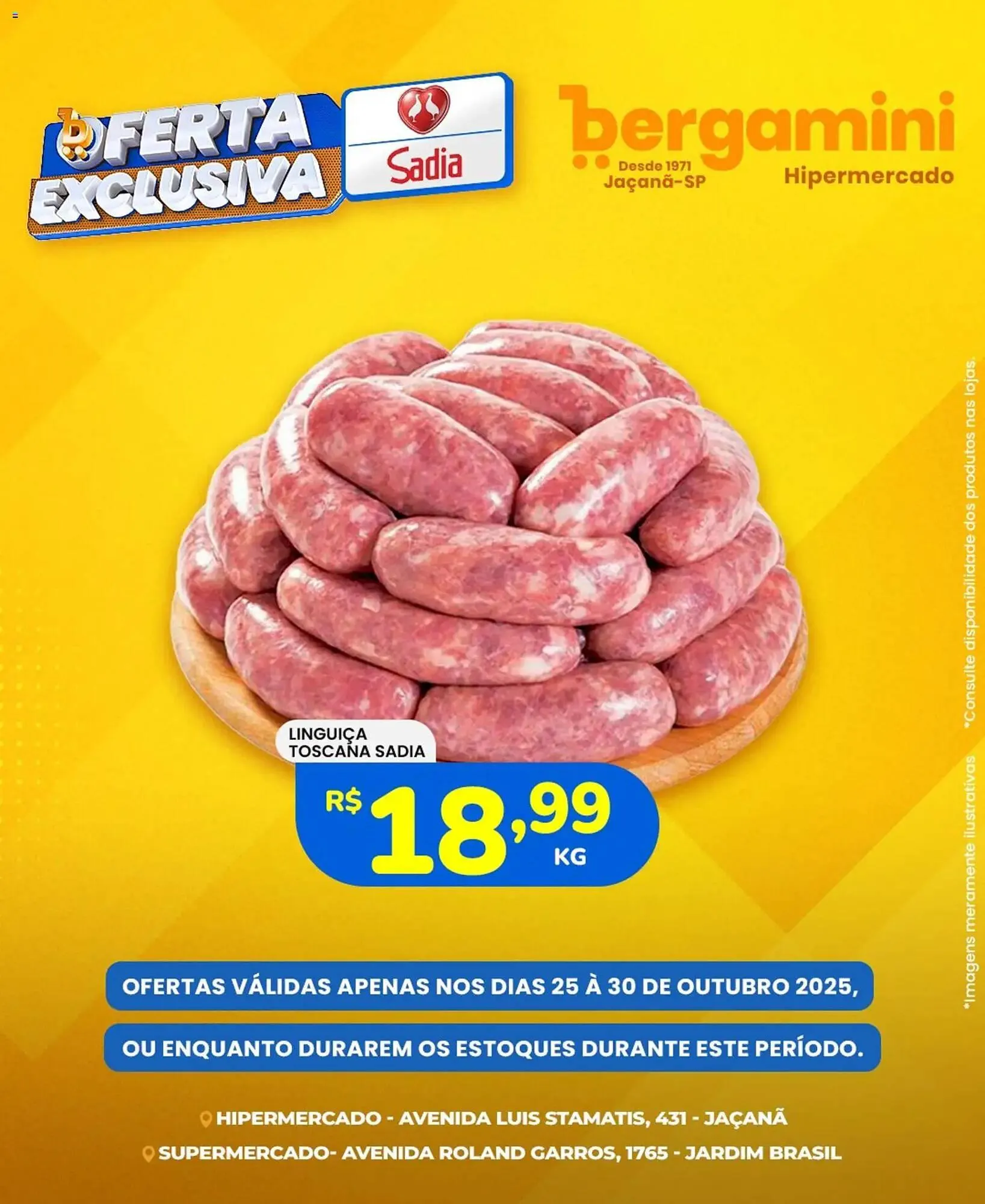 Encarte de Catálogo Supermercado Bergamini 27 de outubro até 30 de outubro 2025 - Pagina 3
