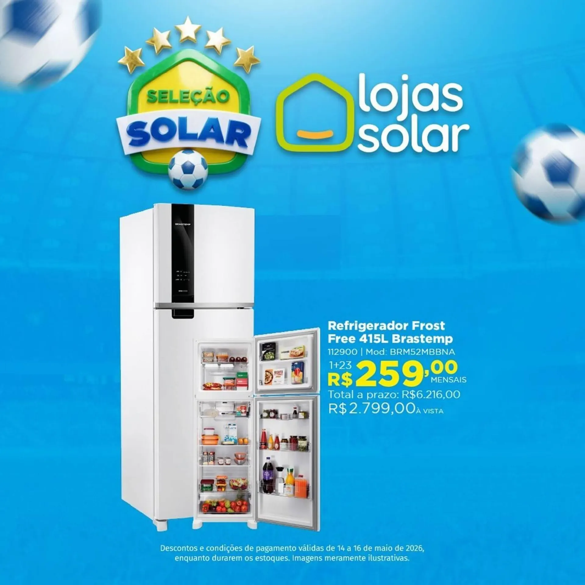 Encarte de Catálogo Lojas Solar 12 de maio até 16 de maio 2026 - Pagina 1