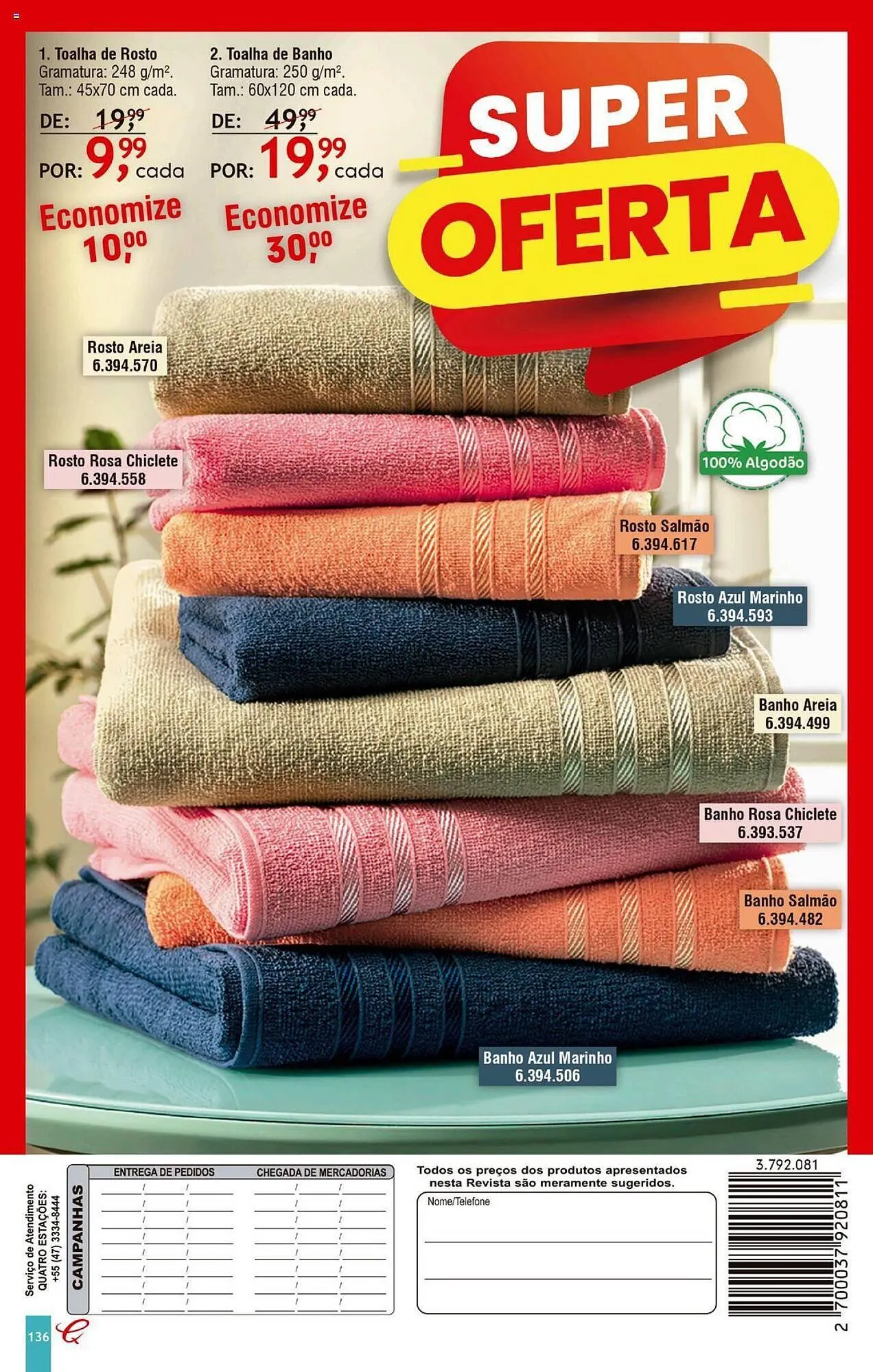 Encarte de Catálogo Quatro Estações 1 de novembro até 31 de janeiro 2025 - Pagina 132