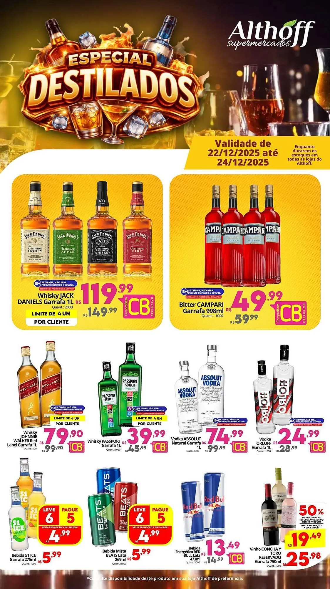 Encarte de Encarte Althoff Supermercados 22 de dezembro até 24 de dezembro 2025 - Pagina 1