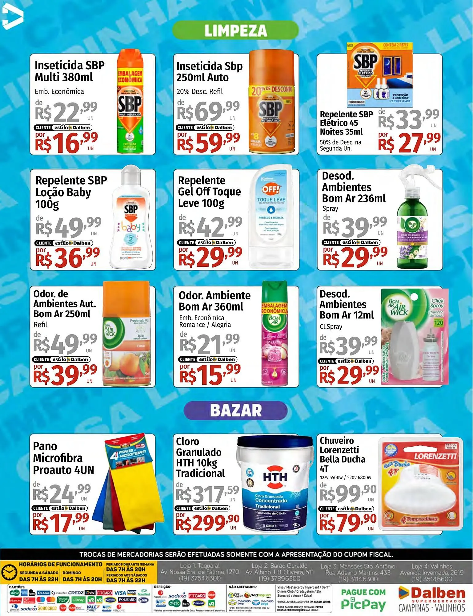 Encarte de Catálogo Supermercado Dalben 23 de março até 24 de março 2026 - Pagina 6