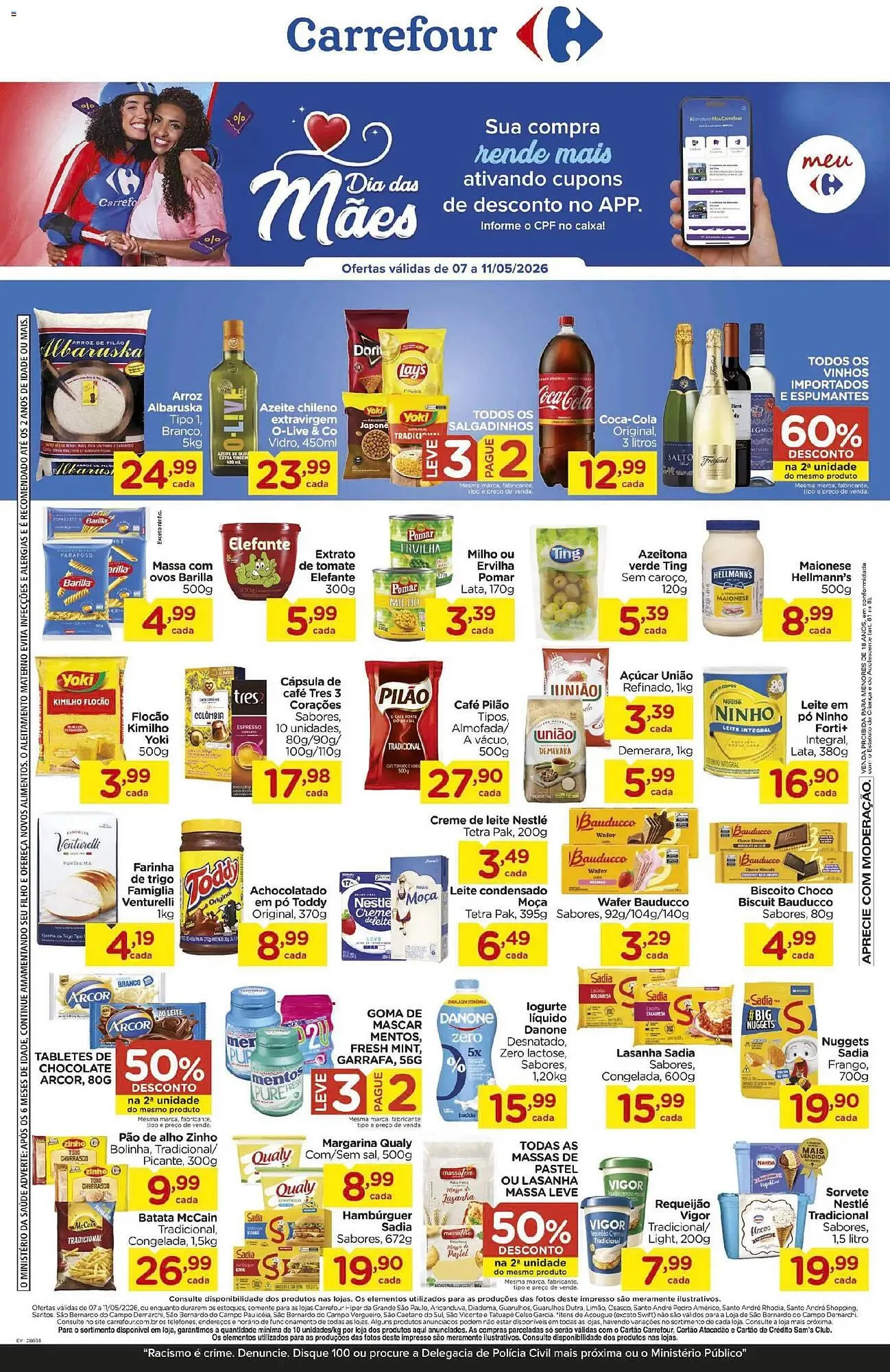 Encarte de Folheto Carrefour 7 de maio até 11 de maio 2026 - Pagina 1