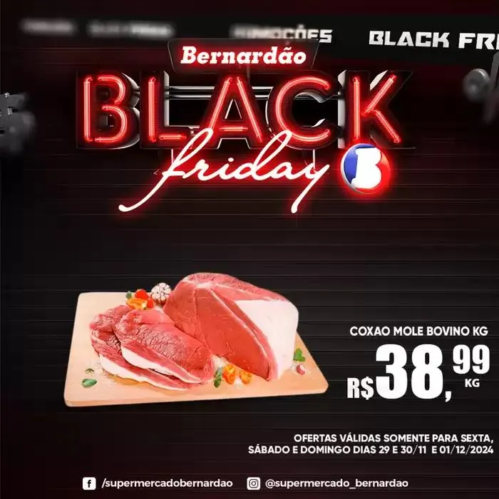Encarte de Encarte Supermercado Bernardão 29 de novembro até 1 de dezembro 2024 - Pagina 3