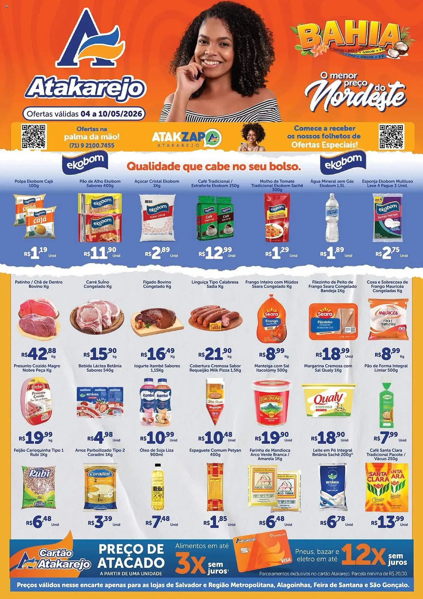 Encarte de Encarte Atakarejo 4 de maio até 10 de maio 2026 - Pagina 1