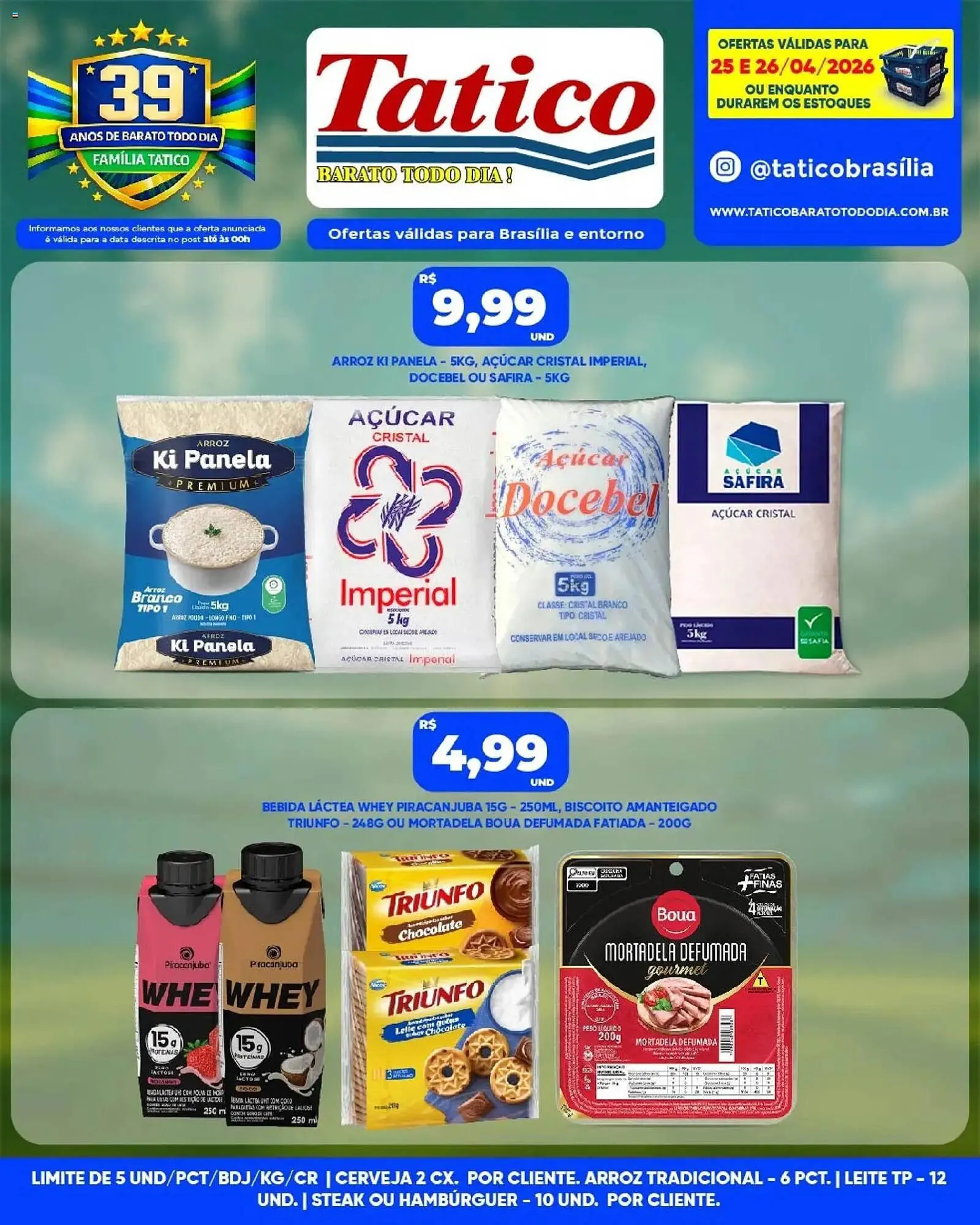 Encarte de Tabloide Tatico 25 de abril até 26 de abril 2026 - Pagina 7