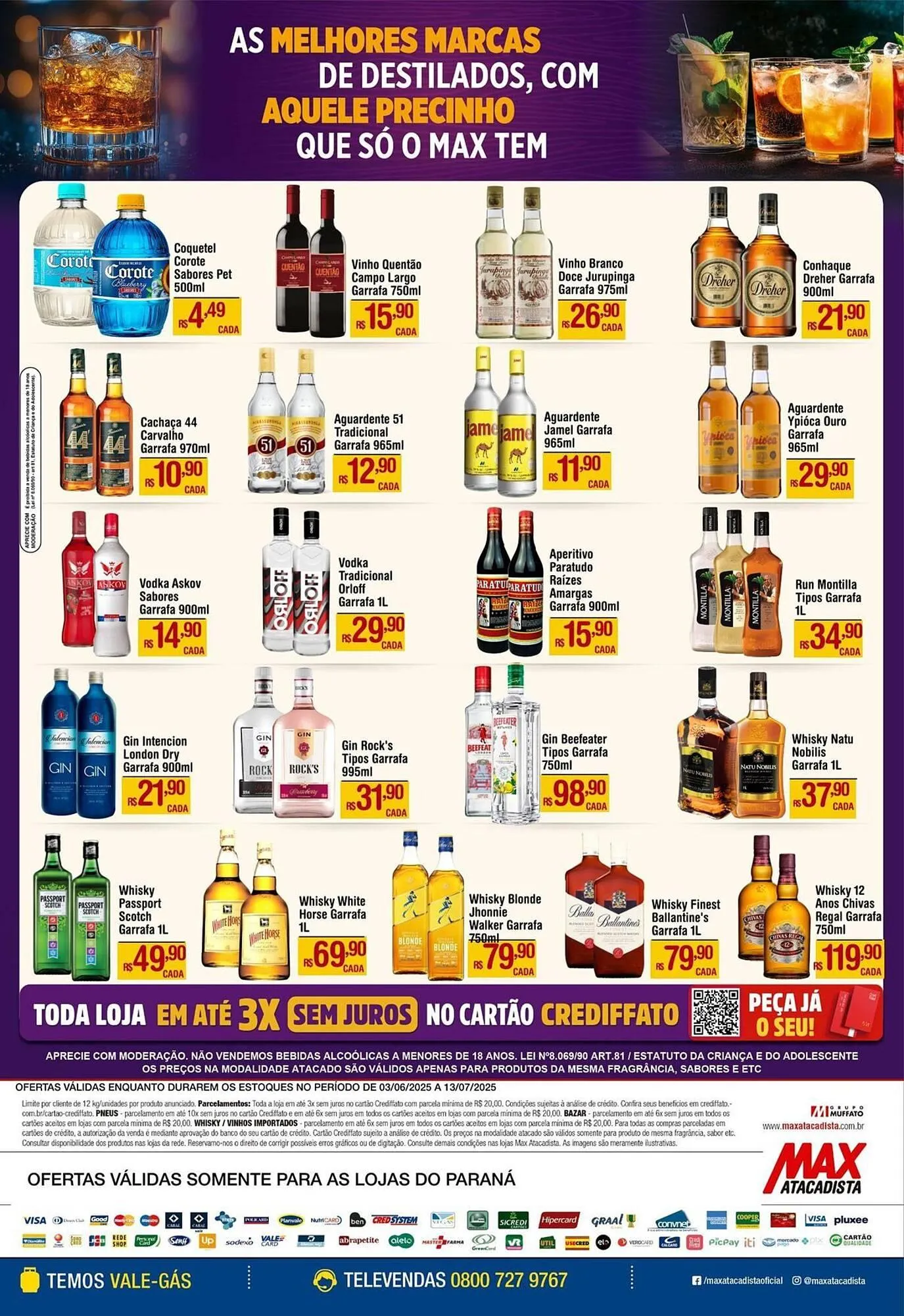 Encarte de Catálogo Muffato 3 de junho até 13 de julho 2025 - Pagina 8