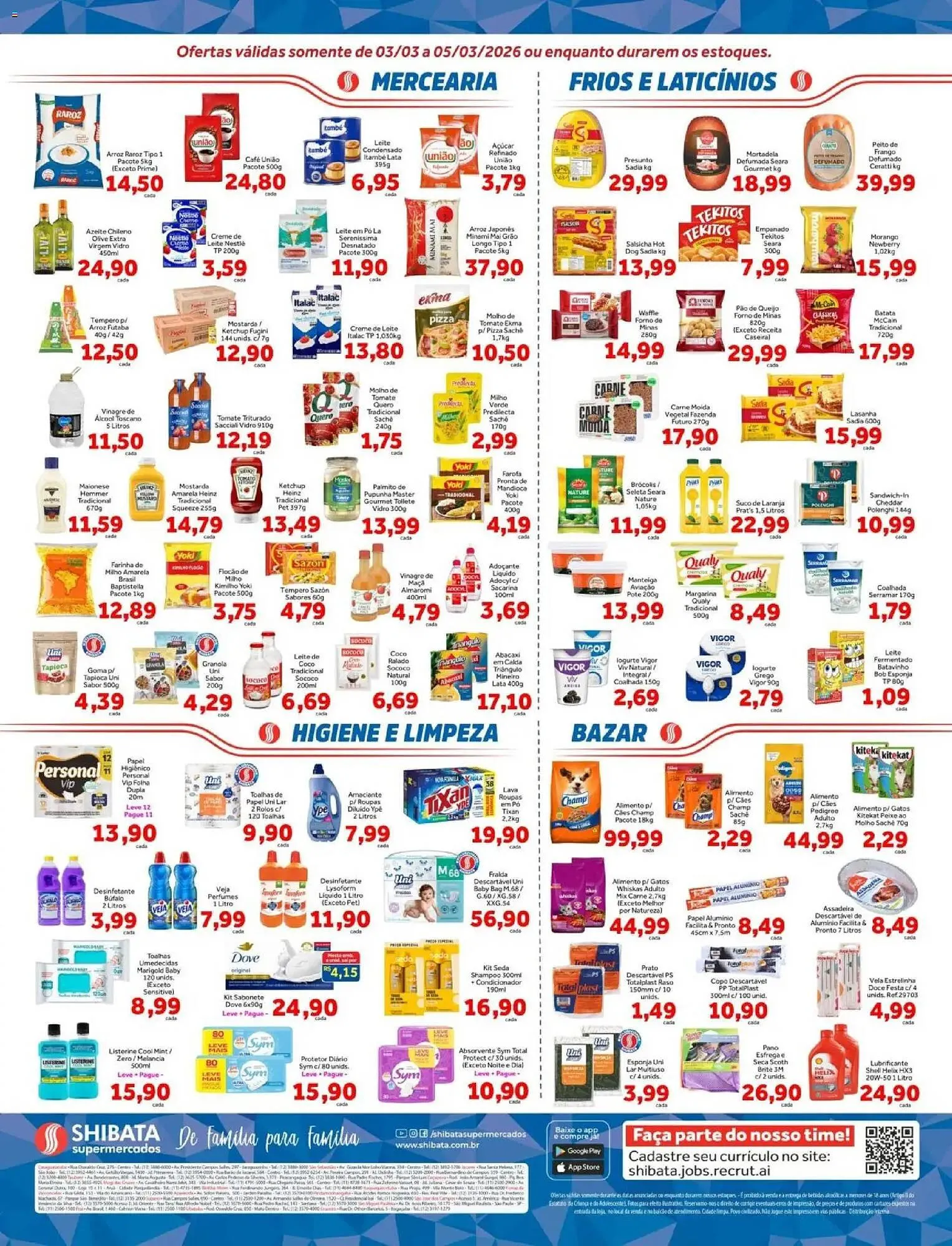 Encarte de Folheto Shibata Supermercados 3 de março até 6 de março 2026 - Pagina 2